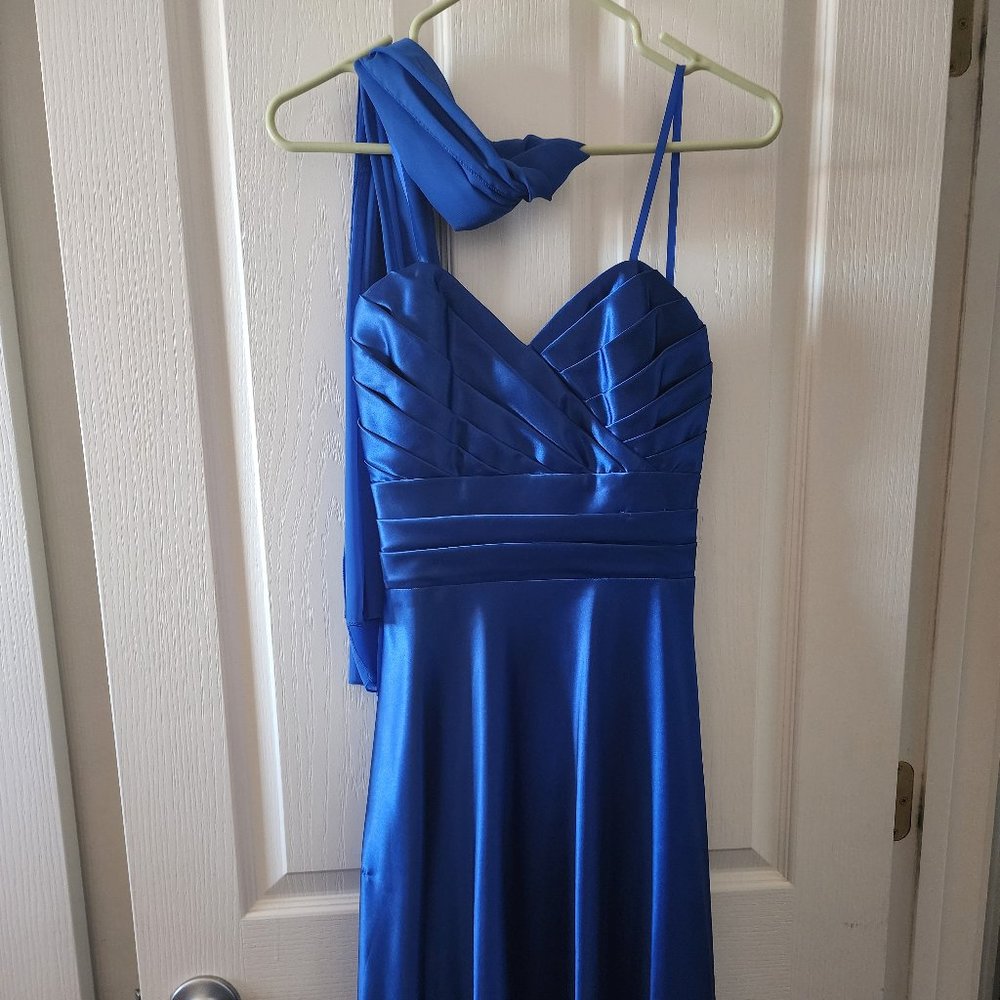 Short Blue Dress